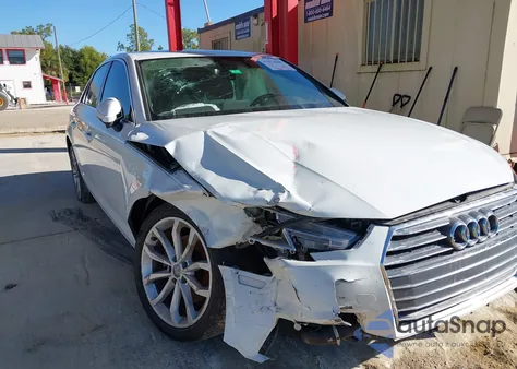 2019 Audi A4 40 Titanium Premium from USA, damaged, VIN WAUGMAF43KN011015